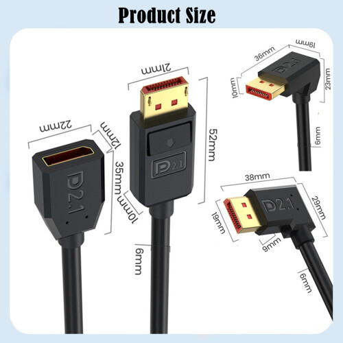 FastSpeed 16K DisplayPort Cable 2.1 15-E 2