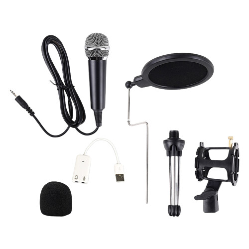 CondenserMicrophone Set with Desktop Stand B