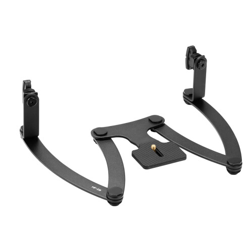 DoubleHead Macro Flashing Light Stand
