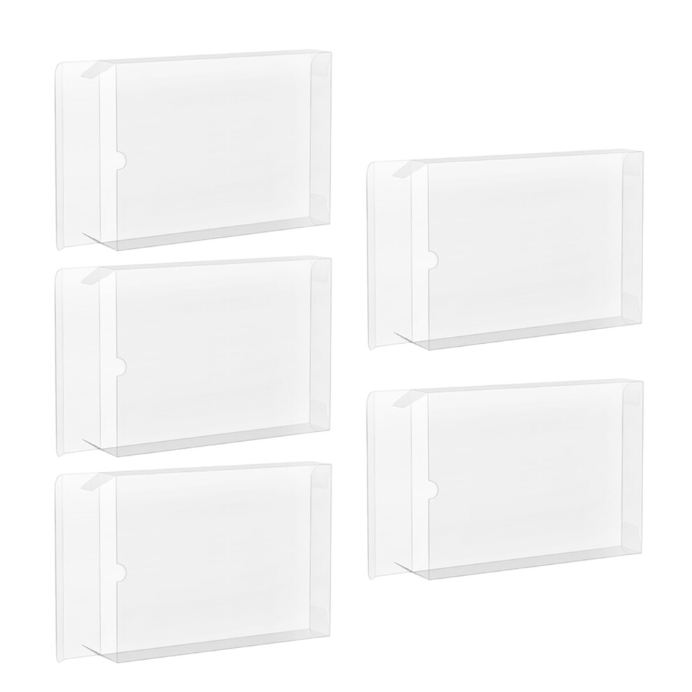 5PcsClear Game Cartridge Case Game-image-OPC-PJW66CY-NEW