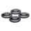 AluminumAlloy Isolation Feet Spikes Pad BK 3