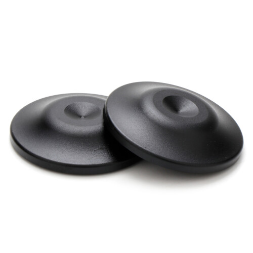 AluminumAlloy Isolation Feet Spikes Pad BK