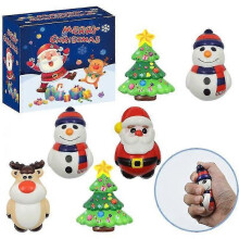 2024 New Christmas Countdown Calendar Blind Box Halloween Stress Relief Toy Set Pumpkin Bat Spider Toy Bag Children's Gift - xinxx