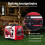 Inverter Generator 3200W App for Camping Power Supply 6
