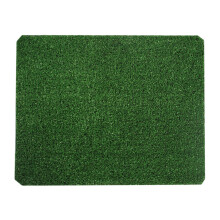 Dog Toilet Training Lawn - 51.5cm x 40cm Artificial Grass Rug for Indoor Outdoor Puppy Potty Tray and Washable Pad