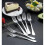 (Silver) Gold Dinner Fork 6 Pieces, Stainless Steel 8.17 " Fork Wedding Silverware Set 5