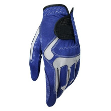 Golf Gloves for Men Left Hand Micro Soft Fiber Anti-Slip Grip Size 26 Blue Color 2 Pack