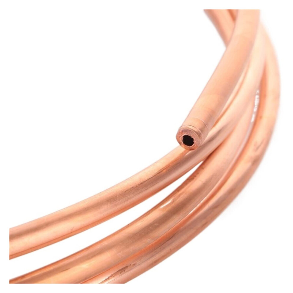 1m Red Copper Coil Air Conditioning Soft Tube 99.9% T2 Copper Pipe 2mm to 16mm Diameter Options OD 2 x T 0.5 Specifications-image-OPC-PJW6ZJD-NEW