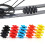 Archery Compound Bow Stabiliser with Shock Absorber Rubber Limbs Silencer Damper Red for Enhanced Performance 1