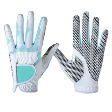 Golf Glove Women's Non-Slip Microfibre Cloth Gloves Breathable Wear Resistant Size 17 Color B Sunscreen Protection