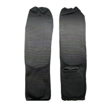 Ankle Back Protector Polyester Shin Guard in Black, Size M, Practical Leg-shaped Holder for Sport and Everyday Use