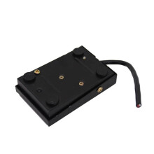 Footswitch Controller TFS-1 with Self-Retracting Cable 16 CM 2M Pedal Switch for NO NC AC Machine