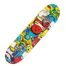 Skateboards for Beginners 31 Inch 7 Layer Maple Double Kick Concave for Extreme Sports and Outdoor Activities