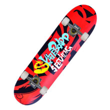 Skateboards for Beginners 31-Inch Double Kick Concave Complete Skateboard 7-Ply Maple Wood for Extreme Sports Outdoor Use A_79x20cm