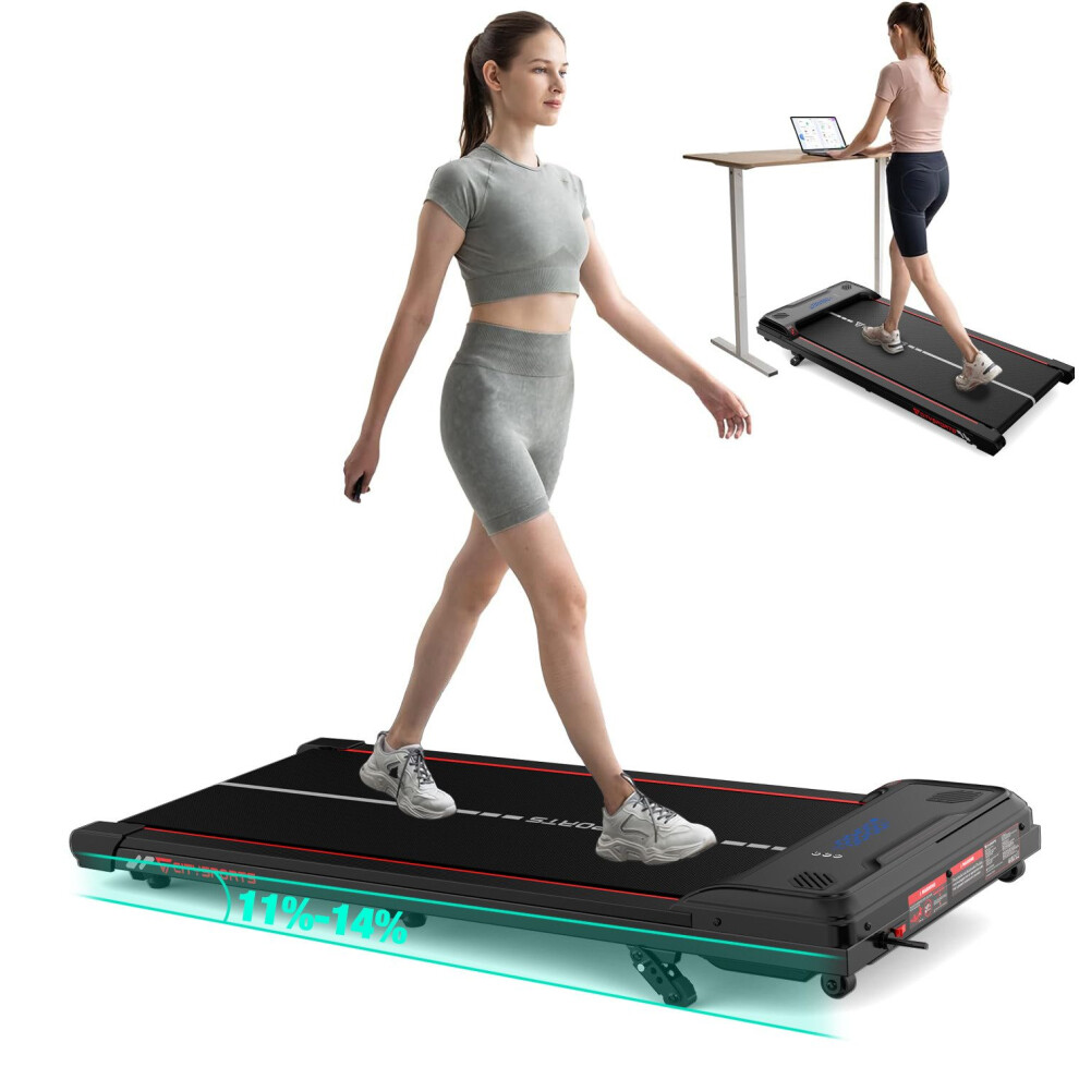 Citysports Treadmills With Incline 440W Walking Pad With Led Display