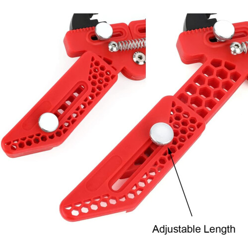 Archery Arch Stand for Compound Bow, Portable Adjustable Kick Stand, Red Side Holder for Compound Bows 1