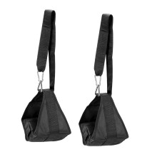 Hanging AB Straps Arm Supports for Home Fitness, Adjustable Leg Height, Style B, Durable Material, Compatible with Various Workouts