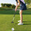 Golf Putter for All Golfers, Blue, Adjustable Length, Lightweight Design, High Precision Performance 5