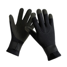 3 mm Diving Gloves XL Neoprene Underwater Hunting Fishing Gloves Puncture Proof Warm Non-Slip Snorkeling Swimming Gear
