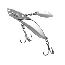 Fishing Lures Large Hard Baits Minnow VIB Swimbait Crankbait Popper Hooks Saltwater Fishing Gear 4-Inch 15g