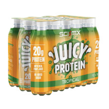 SCI-MX Juicy Protein Drinks- Tropical-12 pack