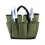 Organised Garden Storage Solution with Multiple Pockets for Tools and Accessories, Green Fabric Organizer Bag 1