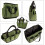 Organised Garden Storage Solution with Multiple Pockets for Tools and Accessories, Green Fabric Organizer Bag 4