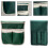 Garden Tool Organizer Set with Durable Construction and User-Friendly Design for Efficient Storage and Easy Access 5