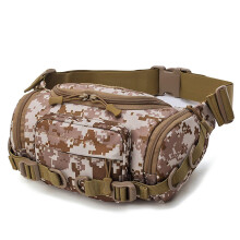 Waist Pack Durable Waterproof Lightweight Outdoor Gear for Hunting Multi-Purpose Storage Bag Desert Camouflage