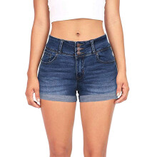 Dungarees Linen Trousers Women Small Low Rise Solid Blue Jeans Comfortable Casual Wear