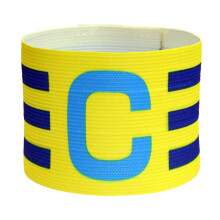 Sports Armband - Adjustable Elastic Player Bands for Football Games - Compatible for Adults and Teens - Yellow