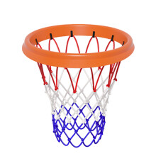 PU Basketball Net for School Use - Indoor Basketball Rim Net, Durable Material, Standard Size, Easy to Install