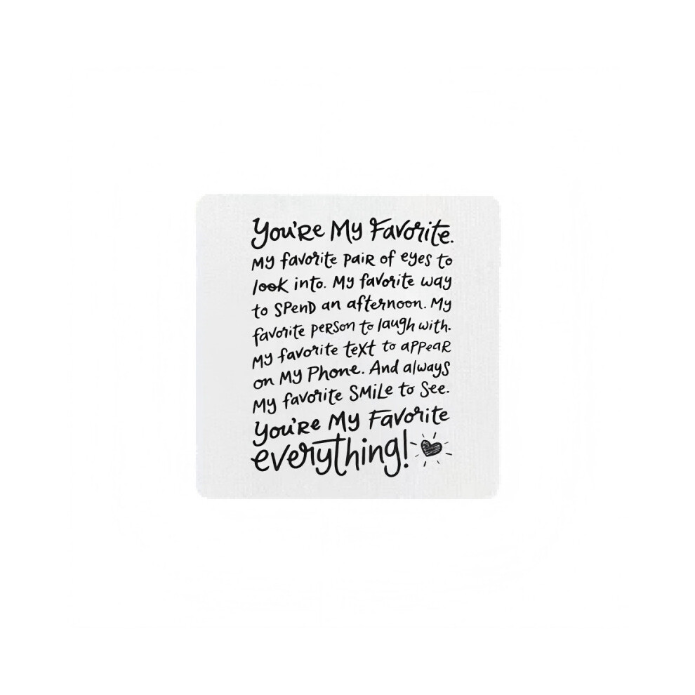 (Valentine's Square Coaster C) Valentine's Day Abstract Art Coaster - You Are My True Love Square Coaster, Kitchen and Dining Table Decor-image-OPC-PJW7H9Q-NEW