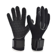 3 mm Unisex Neoprene Diving Gloves Warm Five-Finger Design for Snorkeling and Kayaking Activities