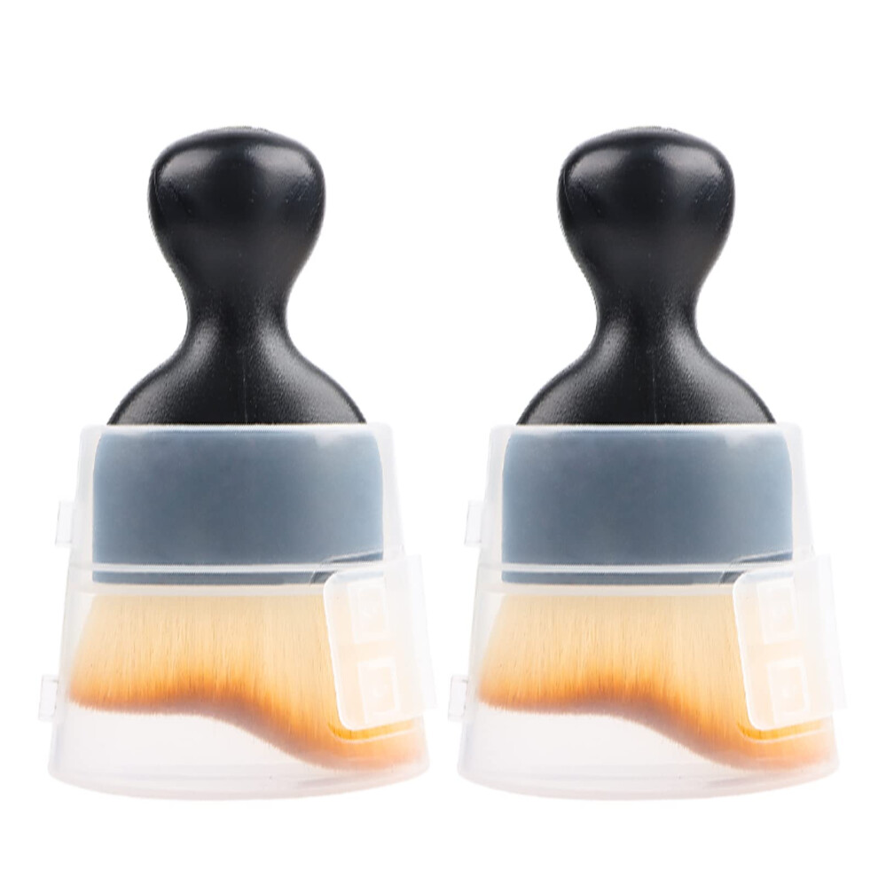 Car Detailing Brush Set For Interior Cleaning, Soft Bristles, 2 Pack, Perfect For Dust And Dirt Removal In Cars 6447073788857