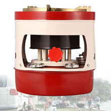2L Kerosene Stove Heater for Camping, Removable Wind-Resistant Kerosene Tank, Outdoor Portable Heater