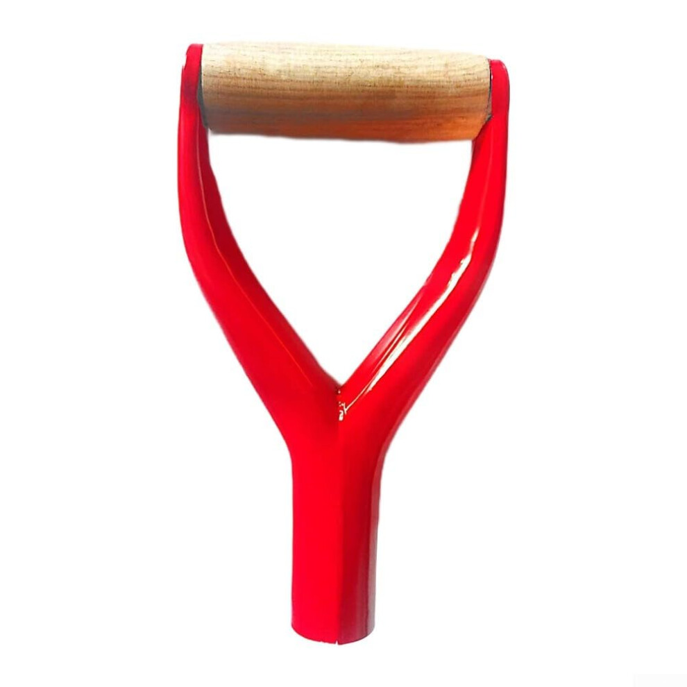 Ersatz-Y-Form Eisenschaufelgriff Mit Bequemem Griff Fã¼R Werkzeuge In Rot, Robuste Bauweise, Universal Kompatibilitã¤T 6038364417299