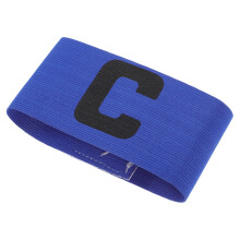 Captain's Armband for Football - Wear-Resistant Polyester Arm Cuffs, Easy to Carry and Store, Adjustable Size