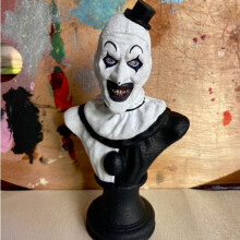 (Dark ) Halloween Art The Clown Figure Horror Clown Indoor Garden Statue Terrifier Resin