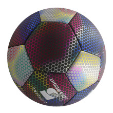 Glow-in-the-Dark Reflective Soccer Balls for Outdoor Sports - Standard Size Training Football for Adults
