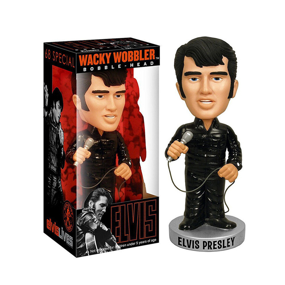 (Elvis) Bobblehead Classic Series Retro American Style Pvc Collection Figurine-image-OPC-PJW8WD9-NEW