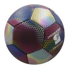 Soccer Night Glühen Reflective Soccer Balls for Indoor and Outdoor Use, Durable, Size 5, Ideal for Team Play