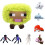 (Rabbit)Minecraft knuffels Creeper Enderman varken beer pluche pixelpop Aries zombie 3