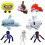 (Rabbit)Minecraft knuffels Creeper Enderman varken beer pluche pixelpop Aries zombie 2