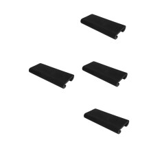 Dragon Boat Cushion - EVA 4" Seat Cushion for Canoe, Kayak, and Dragon Boat Racing - Black Comfort Accessory