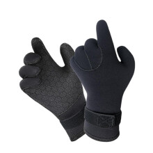 Diving Gloves 1 Pair 5mm Neoprene Non-Slip Anti-Scratch for Men and Women Snorkeling Paddling Surfing Size XL Color 3mm