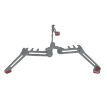 Outdoor Gas Tank Holder Collapsible Bottle Rack Stand for Hiking and Camping, Portable Gas Canister Support Stand