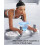 3 in 1 Push Up Board Portable Home Gym Strength Training Equipment Multi-Function Design Timer White Color 2
