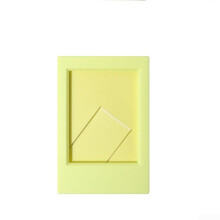 Scrapbooking Frames - 10 Colorful Photo Frames for Fujifilm Cameras - Light Yellow, Fun Design