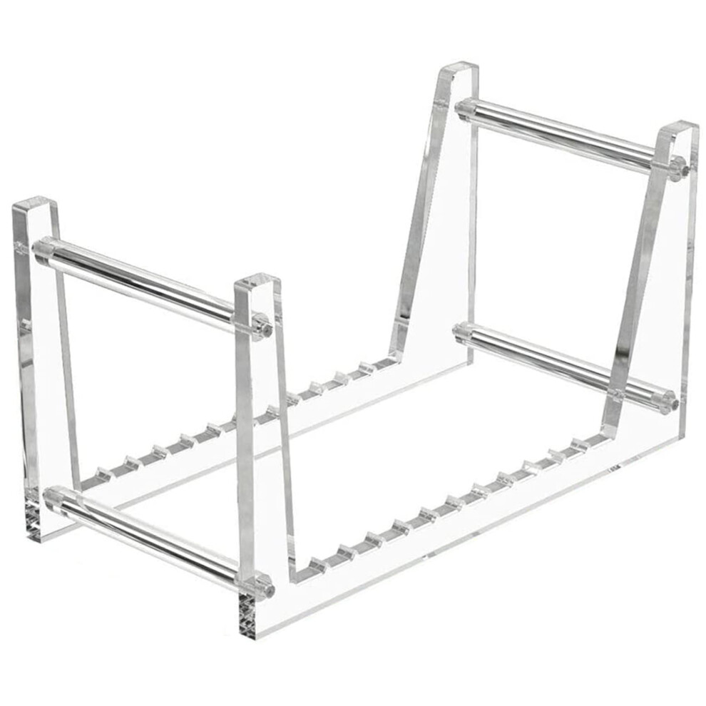 Transparent Vinyl Record Stand For Desktop Album Storage, Display Shelf For Vinyl Records, Books, And Photos 6447073795930